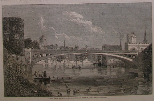 York bridge over ouse - bridge, at