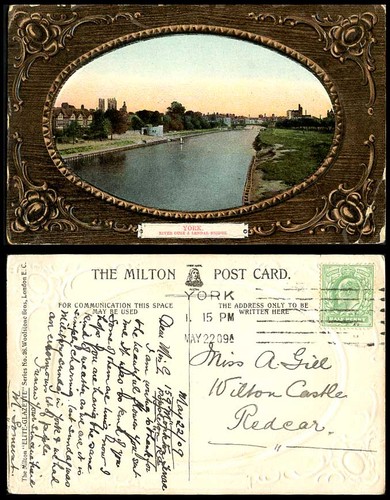 York 1909 old embossed - 1909,