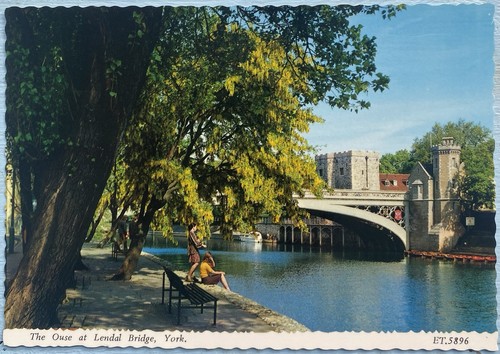 Postcard the ouse lendal - ouse,
