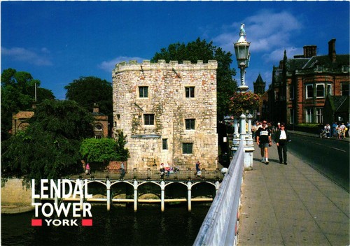 Postcard lendal tower york - postcard,