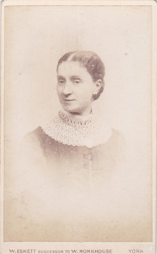 Cdv photo lady large - cdv, ,