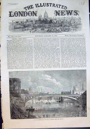 Original old antique print new - antique,
