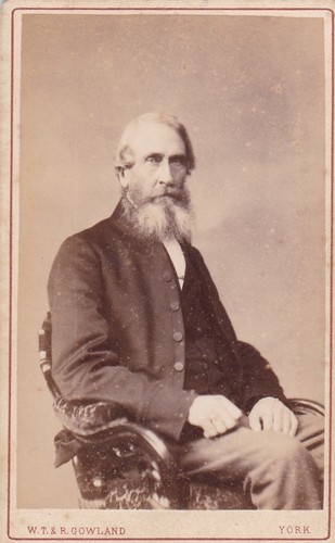 Cdv photo seated bearded man - cdv,