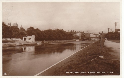 River ouse lendal bridge - river,