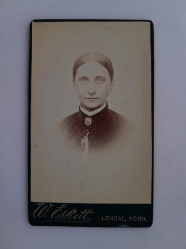 Cdv woman portrait - cdv:,