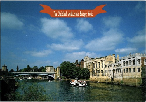 Postcard lendal bridge - bridge, and