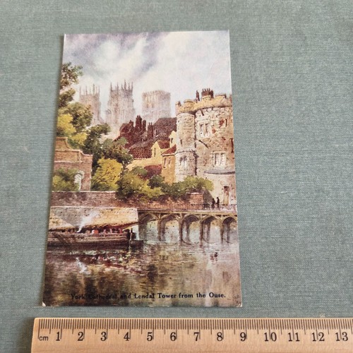 Vintage postcard york - postcard,