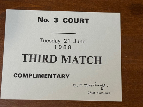 Biglietto tennis wimbledon - biglietto,